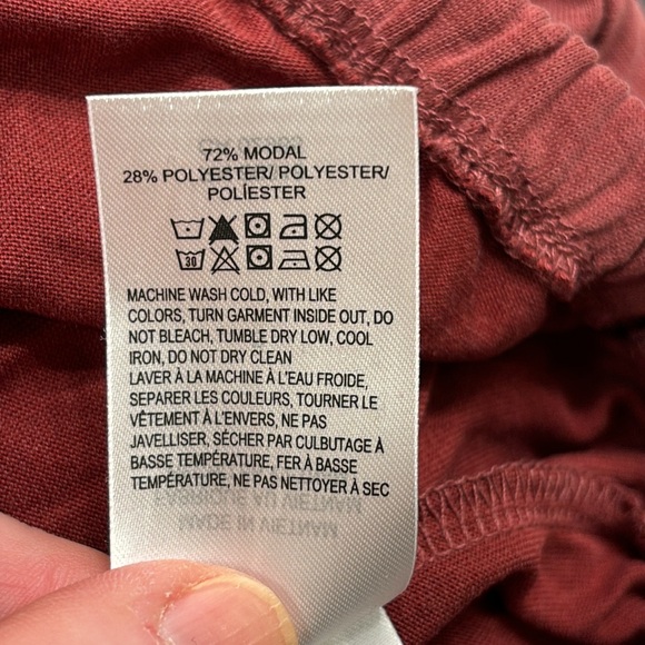 NWT Lucky Brand Faux Wrap Blouse - Picture 7 of 7